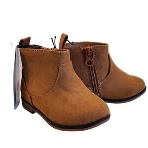 Cat & Jack Cognac Onyx Brown Boots Toddler Boots Winter Boots Size 6